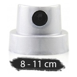 Końcówka Fat Cap Silver - Grubość : 8 - 11 cm