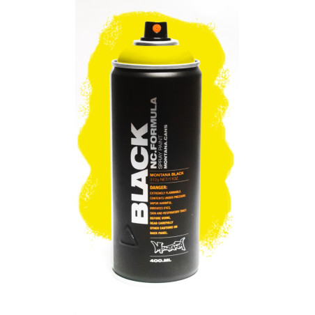 Montana BLACK 400ml - TRUE YELLOW (TRBLK1000)